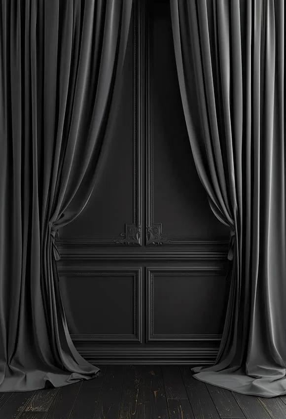 Mehofond التصوير خلفية فاخرة أنيقة ستارة سوداء الكبار الزفاف الأمومة الفن صورة ديكور خلفية استوديو الصور