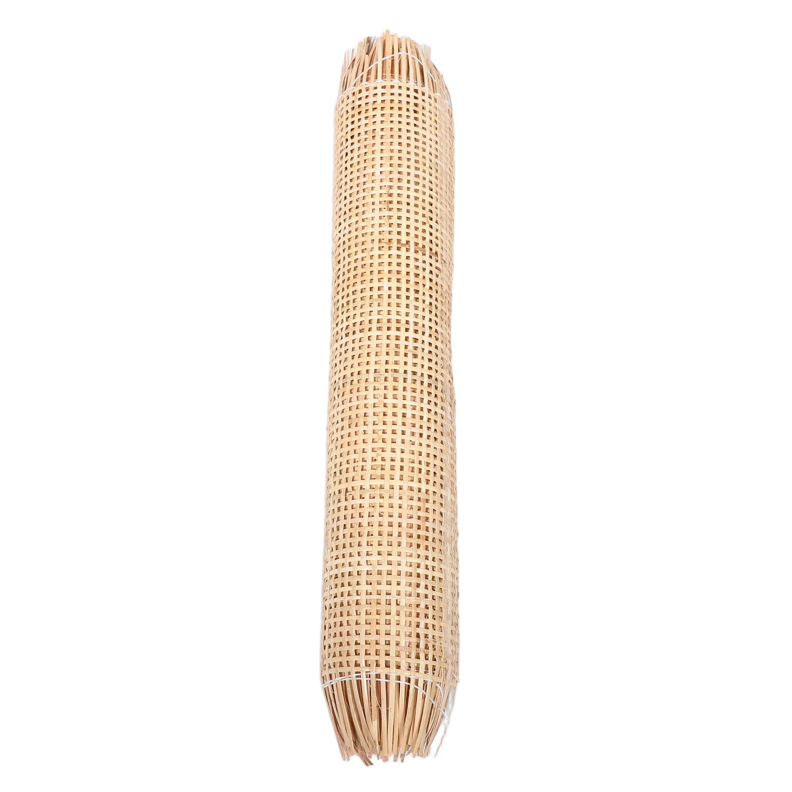 

Natural Handwoven Rattan Mesh Roll Indonesian Cane Webbing Material for DIY Lampshades Screens Chair Cover Home Decor