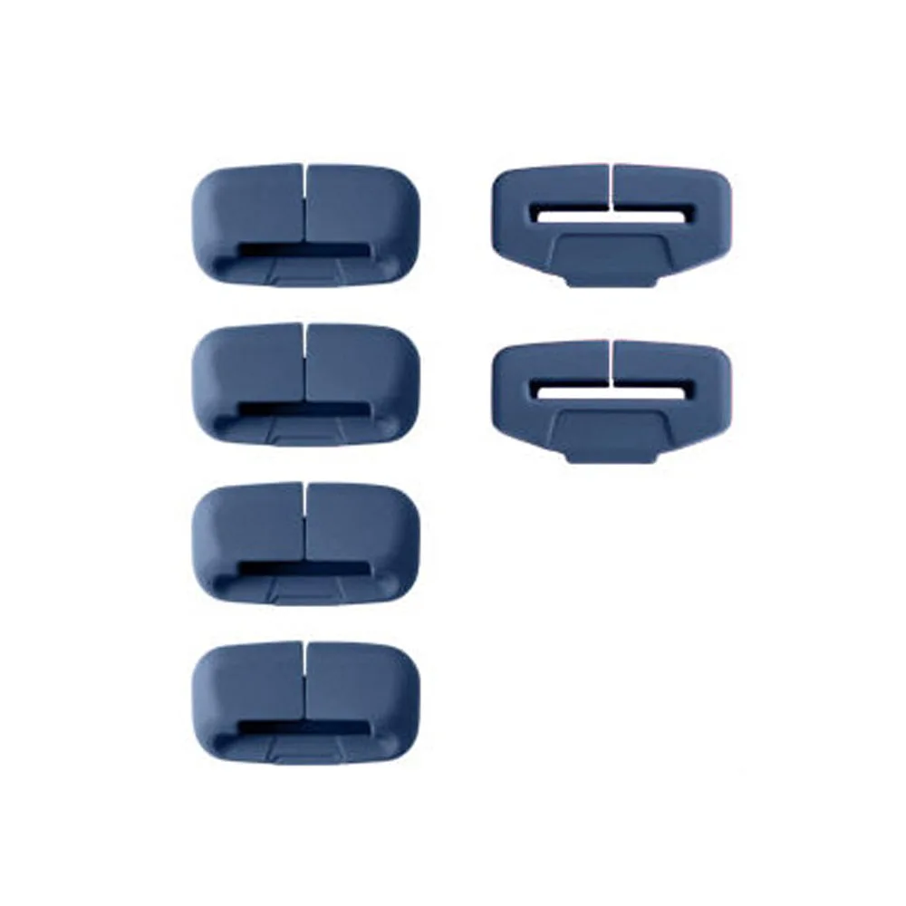 

6 Pcs For ZEEKR 8X 2026 Silicone Protective Cover For Seat Belt Buckle Automotive Supplies Anti Collision And Scratch Prevention
