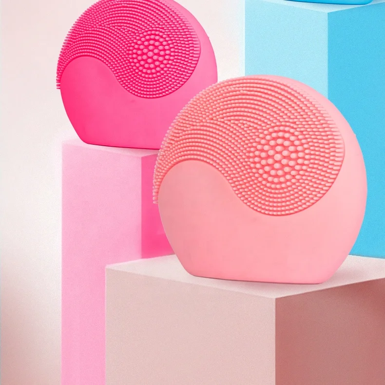 Facial Exfoliator Sonic Electric Silicone Facial Cleansing Brush Skin Care Accessories