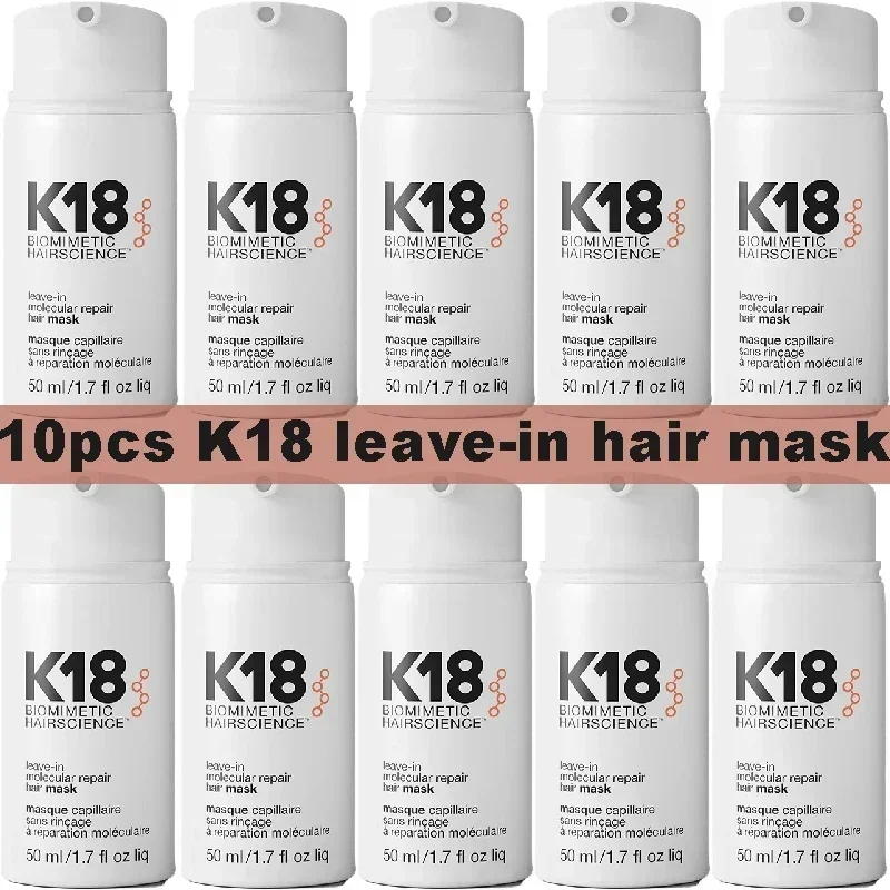 

K18 Hair Treatment Original Leave-In Molecular Repair Hairs Mask Damage Restore Soft Deep Keratin Scalp Treatment Hair Care