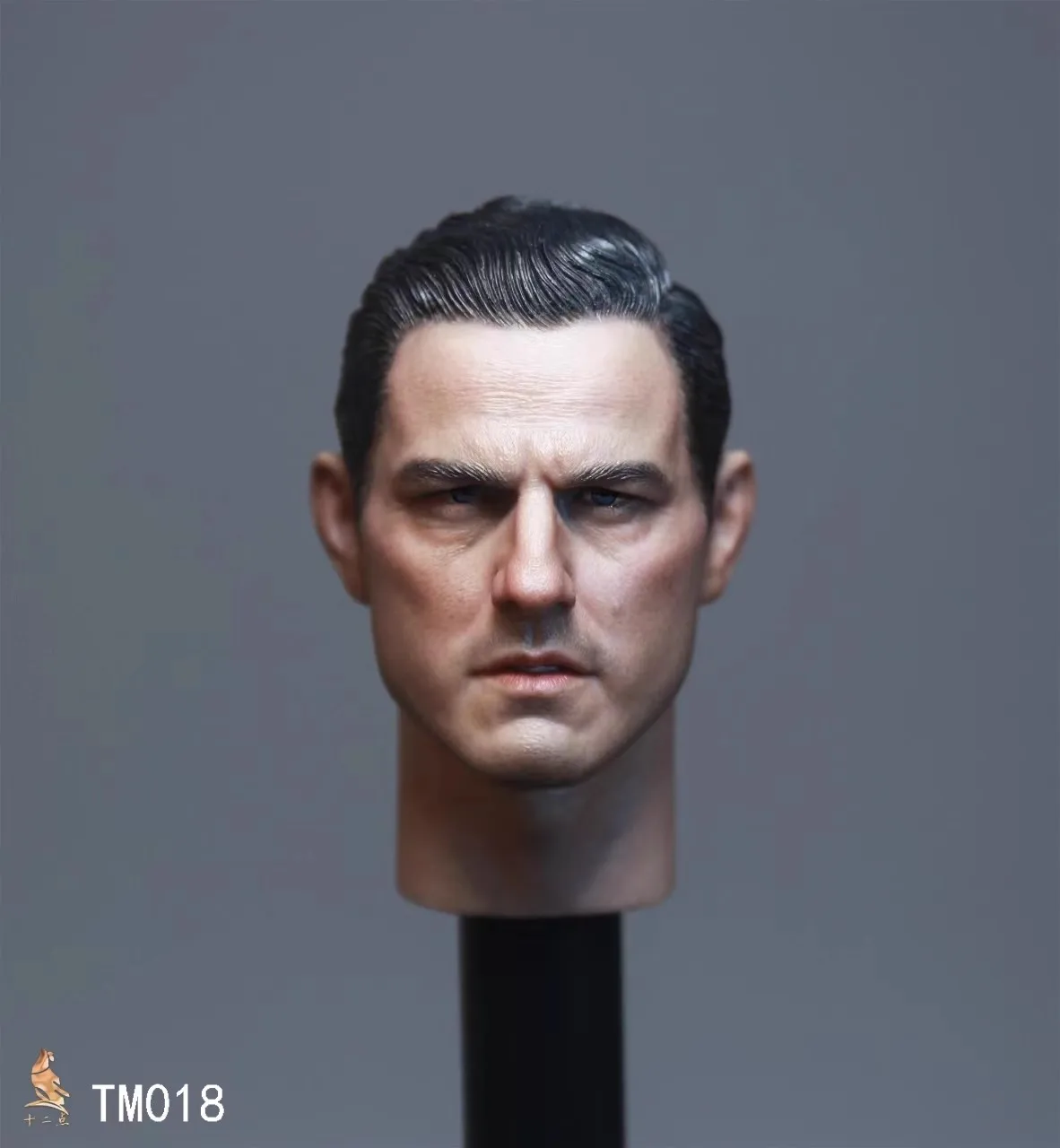 1/6 Wstępnie Malowana Głowa Operatora Tier 1 - Rzeźba Głowy Weterana Sił Specjalnych dla 12-calowej Figurki Akcji, Figurki Wojskowej, Zabawki