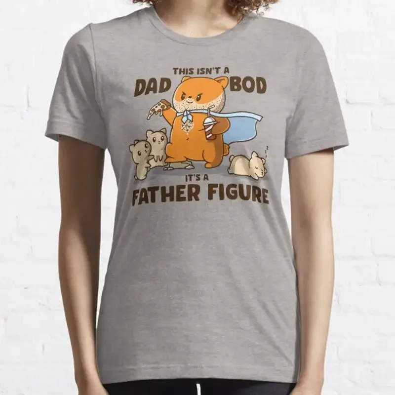 This Isnt A Dad Bod Its Father Figure Funny Fathers Day Essential T Shirt