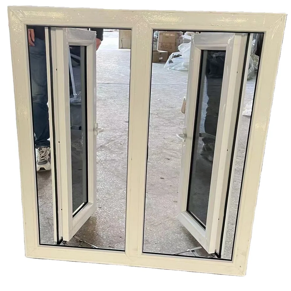 Wholesale Price Tinted Glass  Impact Design Upvc Doors and windows Price List for House