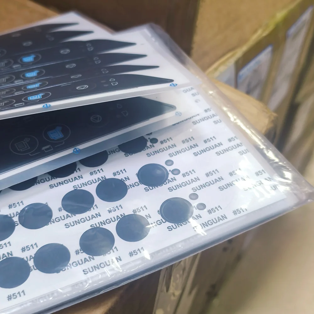 1PC Compatible New Button Stickers for Epson L1110 L3210 L3150 L3250 L3110 L3110 L3100 Panel Button Sticker