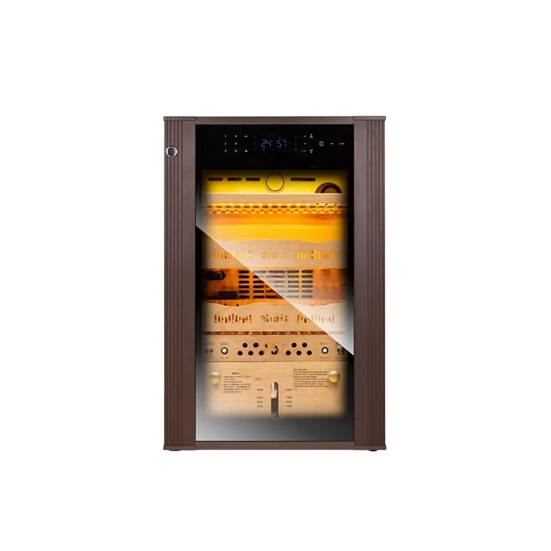 

600-Pack Cigar Cabinet Constant Temperature and Humidity Cedar Wood Cigar Moisturizer