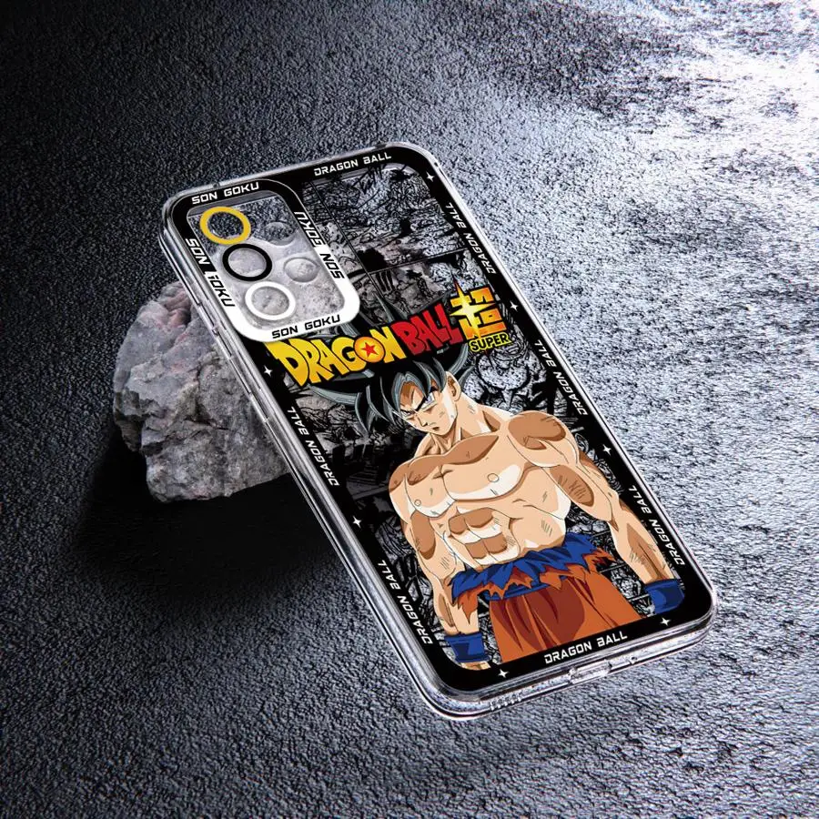 لينة غطاء الهاتف حقيبة لهاتف سامسونج غالاكسي A25 A15 A34 A35 A36 A13 A56 A33 A26 A24 A73 A54 A55 A23 A14 اليابانية لعبة دراغون بول جوكو #6