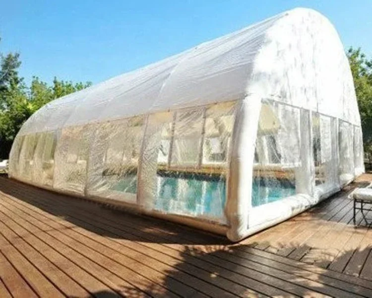 Large Inflates Pool Dome Customized Inflates air Pool Tent for Sale Sale