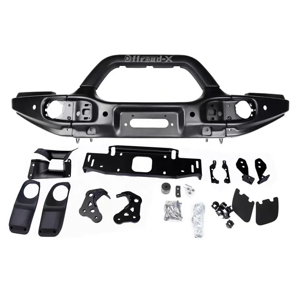 Jeep Wrangler JL & Gladiator JT Front Bumper Full Width With Parking Sensor