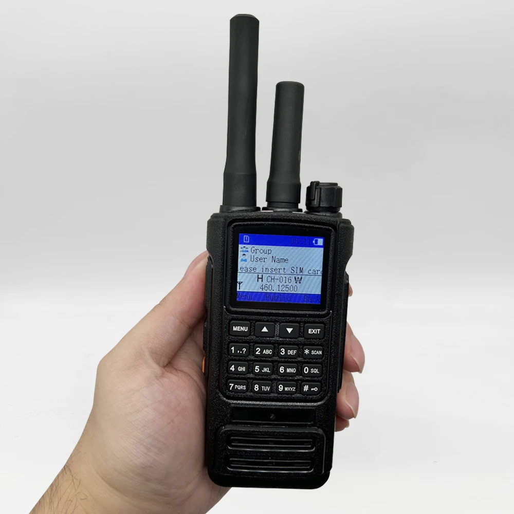 

POC Global-PTT Real-PTT GPS 4G Walkie Talkie 5000km Long Range Network Analog Dual Mode Walkie Talkie With Sim Card