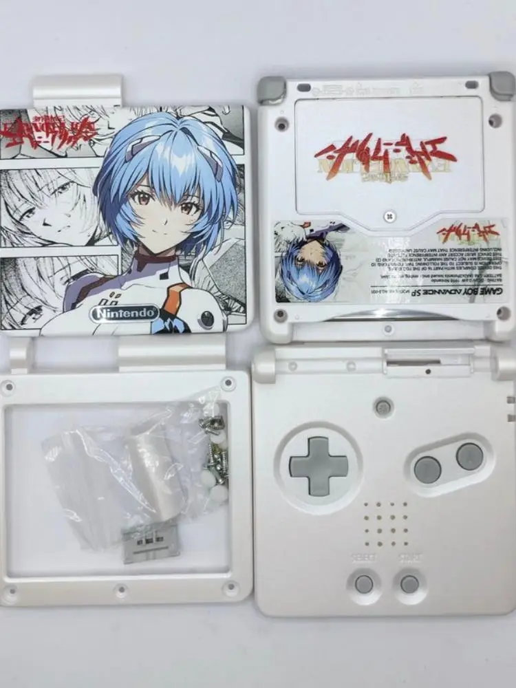 Neue Gameboy-Serie GBA SP Gehäuse GBASP Ersatzgehäuse Limitierte Auflage Schutzhülle Anime-Merchandise Geburtstagsgeschenke