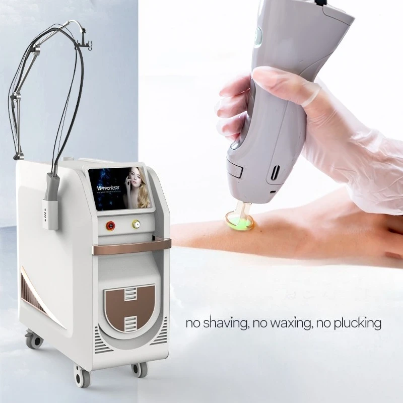 

1064Nm Long Pulse Nd Yag Laser Hair Removal 755Nm Alex Alexandrite Laser Machine