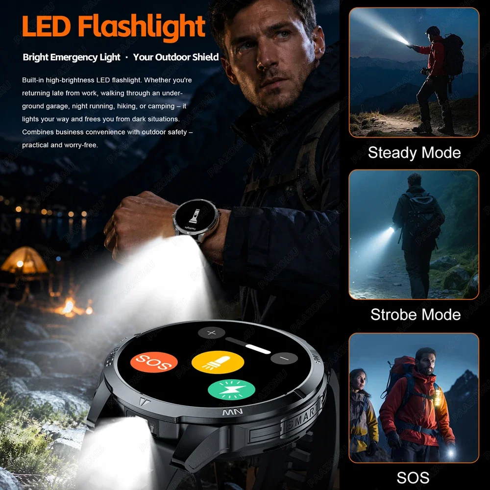 2026 New Man Smart Watch TWS Headset Two In One Bluetooth Dual Earbuds Call Health Monitor Sport Tracker COMPASS NFC Smartwatch
