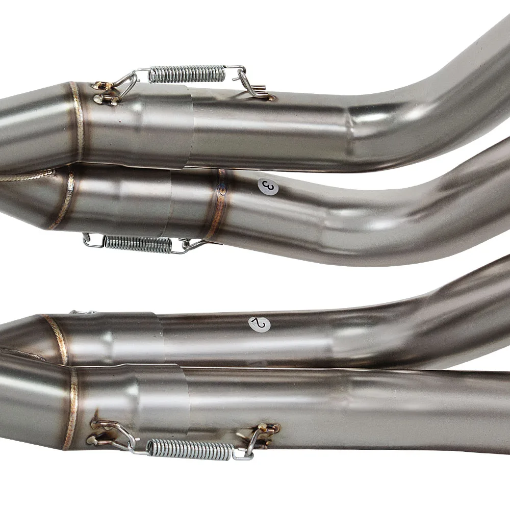 M1000RR Escape Front Pipe For BMW S1000RR S1000R M1000R 2019-2026 Motorbike Exhaust Manifold 59mm Racing Line