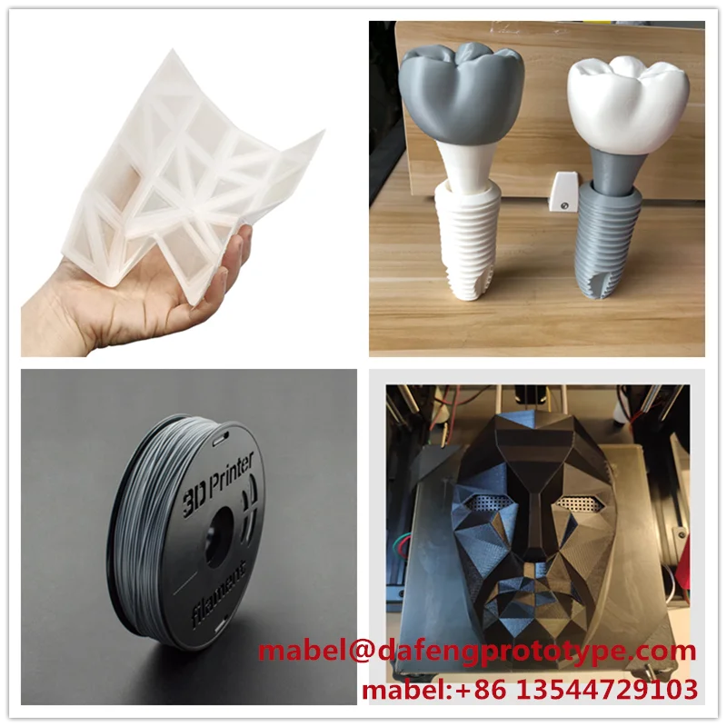 FDM3D printing rapid prototyping PLA PETG ABS industrial parts processing customization