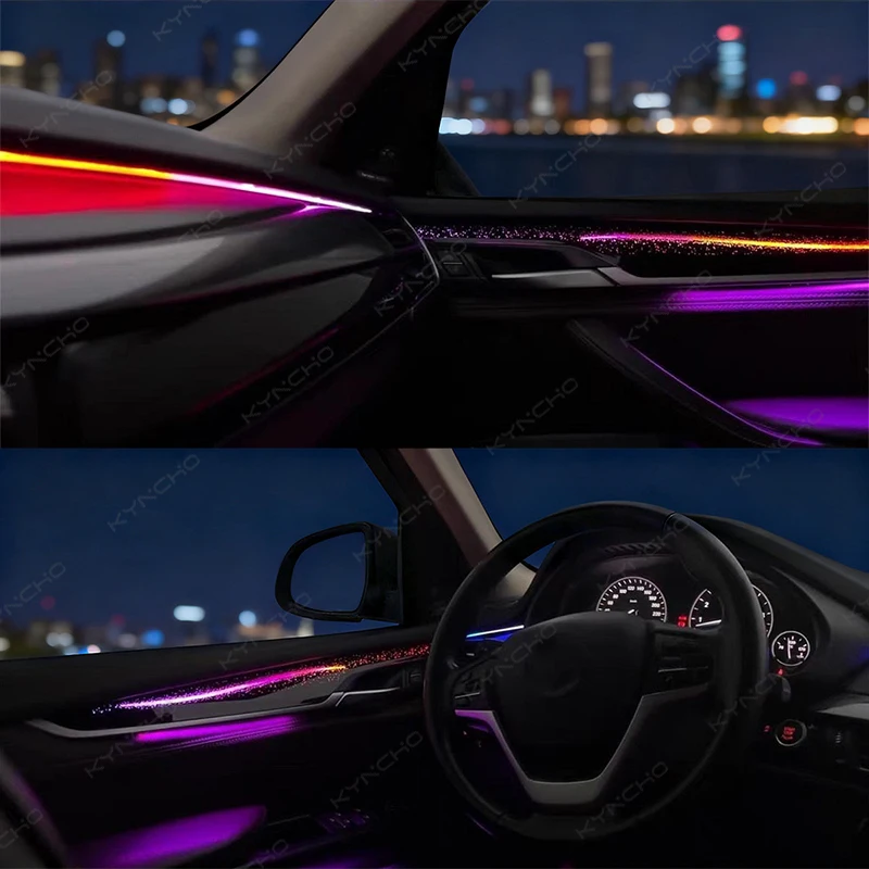 for BMW X1 F48 LED Car Ambient Light Interior Symphony Ceiling Light Automotive Ambient Lighting with Colorful Features