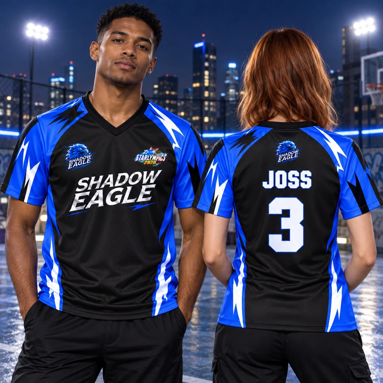 New Custom GMMTV Starlympics 2026 Shadow Eagle BASKETBALL Jersey ASHI LIGHTY JUNO KEATON TASS FORCE BOOK JOSS GAWIN Tshirt