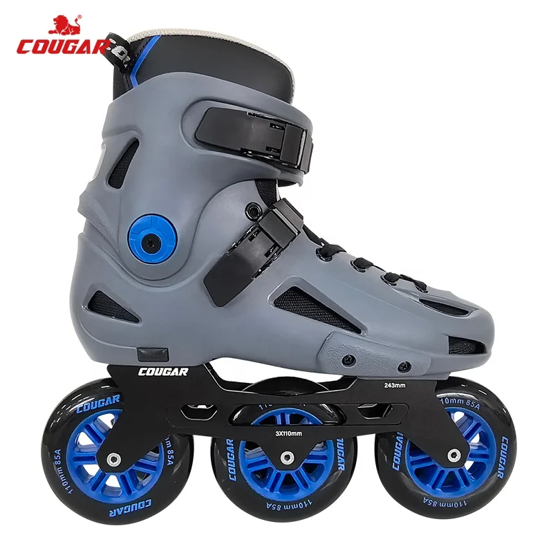 

Skate Shoes 307B Cougar 3 Wheels Inline Skating Free Urban Roller Skates Custom