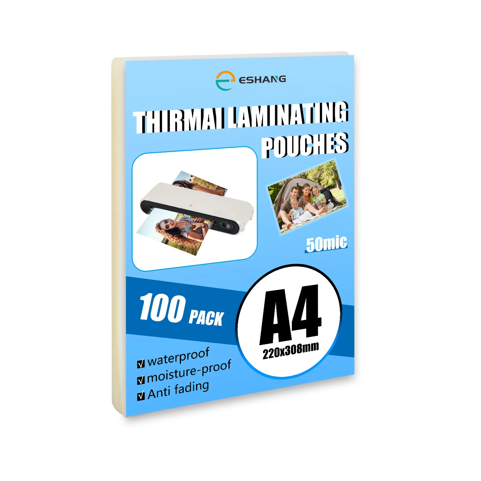 

50 микрофонов формата А4, 100 упаковок термоламинирующих пакетов, школьные канцелярские товары, ламинирующие листы 8,7x12,1 дюйма, для сверхпрозрачных