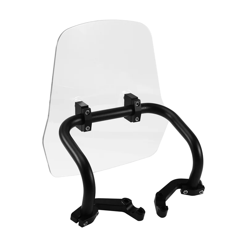 

Motorcycle Front Windshield Lens Wind Shield Deflector For Honda CRF250L/S CRF300L 2021-2022