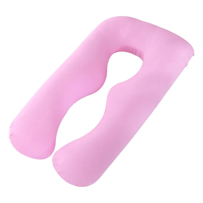 Multifunctional Pillowcase Maternity Pillow Pure Cotton Cover U-shaped Waist Support for Pregnant Women Backrest Pillow Cushion