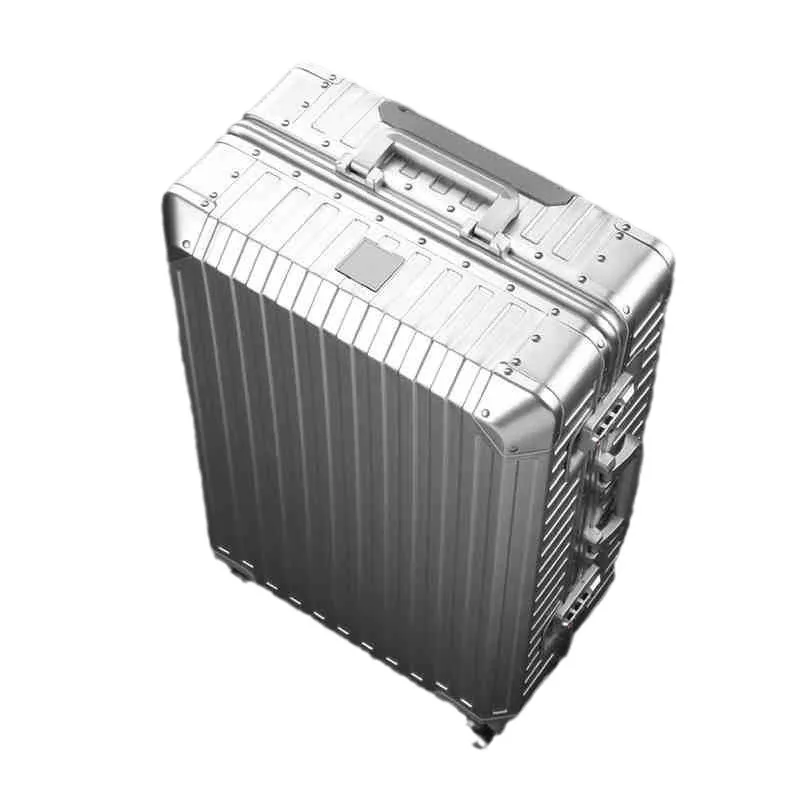 

All aluminum magnesium alloy trolley case, universal wheel suitcase