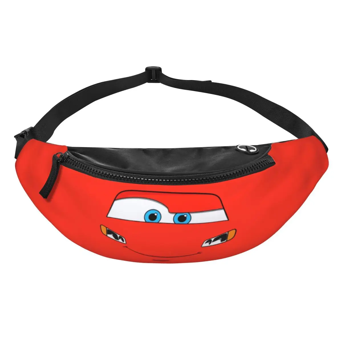 

Поясная сумка Custom Lightning Anime Car M-McQueen для мужчин и женщин, модная сумка через плечо, дорожная сумка для телефона и денег