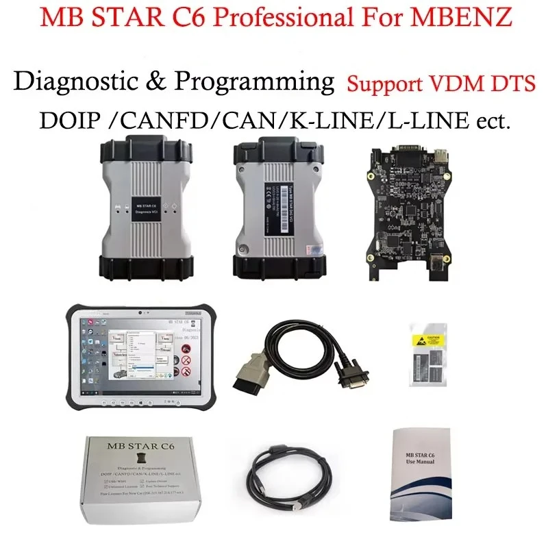 Mb Star C6 WIFI Diagnostic VCI Support VDM DTS New Xentry Professional Diagnostic Tools For Benz DOIP W205 206 223 167 214 177