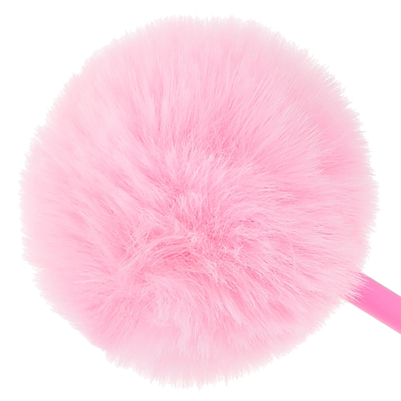 4 Pcs Hair Ball Writing Pen Lovely Cute Hairball Novelty Fluffy Pens Pp for Students Elegant Style