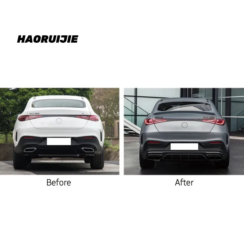 GLC تعديل تحويل كيت C254 Bodykit الوفير مصبغة GLC63 كوبيه حالة جديدة ترقية السيارة