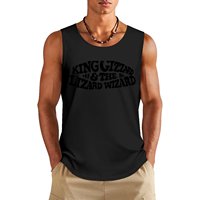 KING GIZZARD Tank Top t-shirts for Men's gym gym wear men Male vest