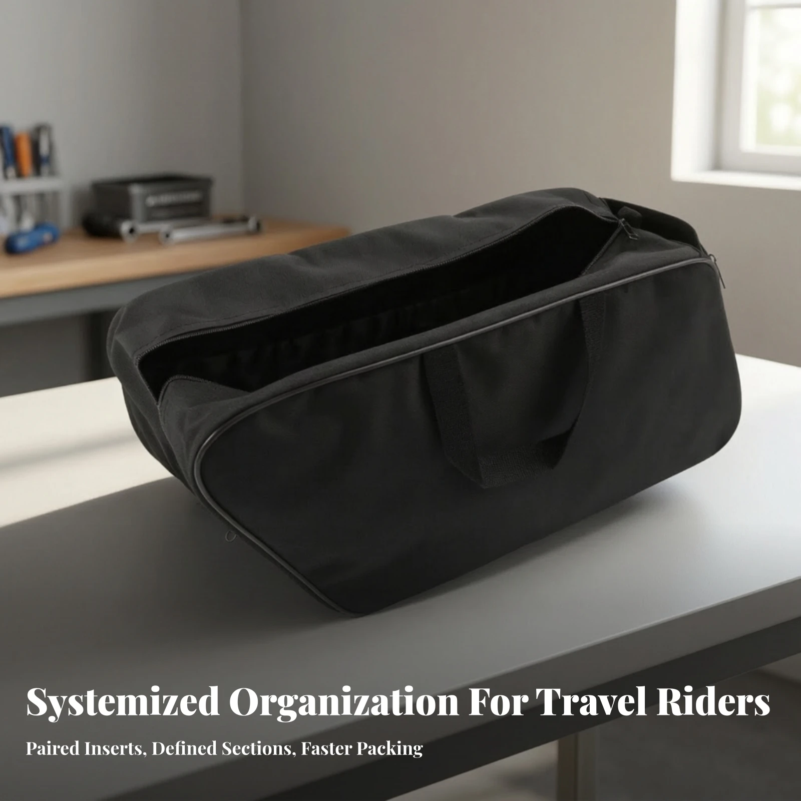 バイクサイドケースインナーバッグ、整理用バイクパニアインナー - Motorcycle Saddlebag Liner Inner Bags のレビューと価格