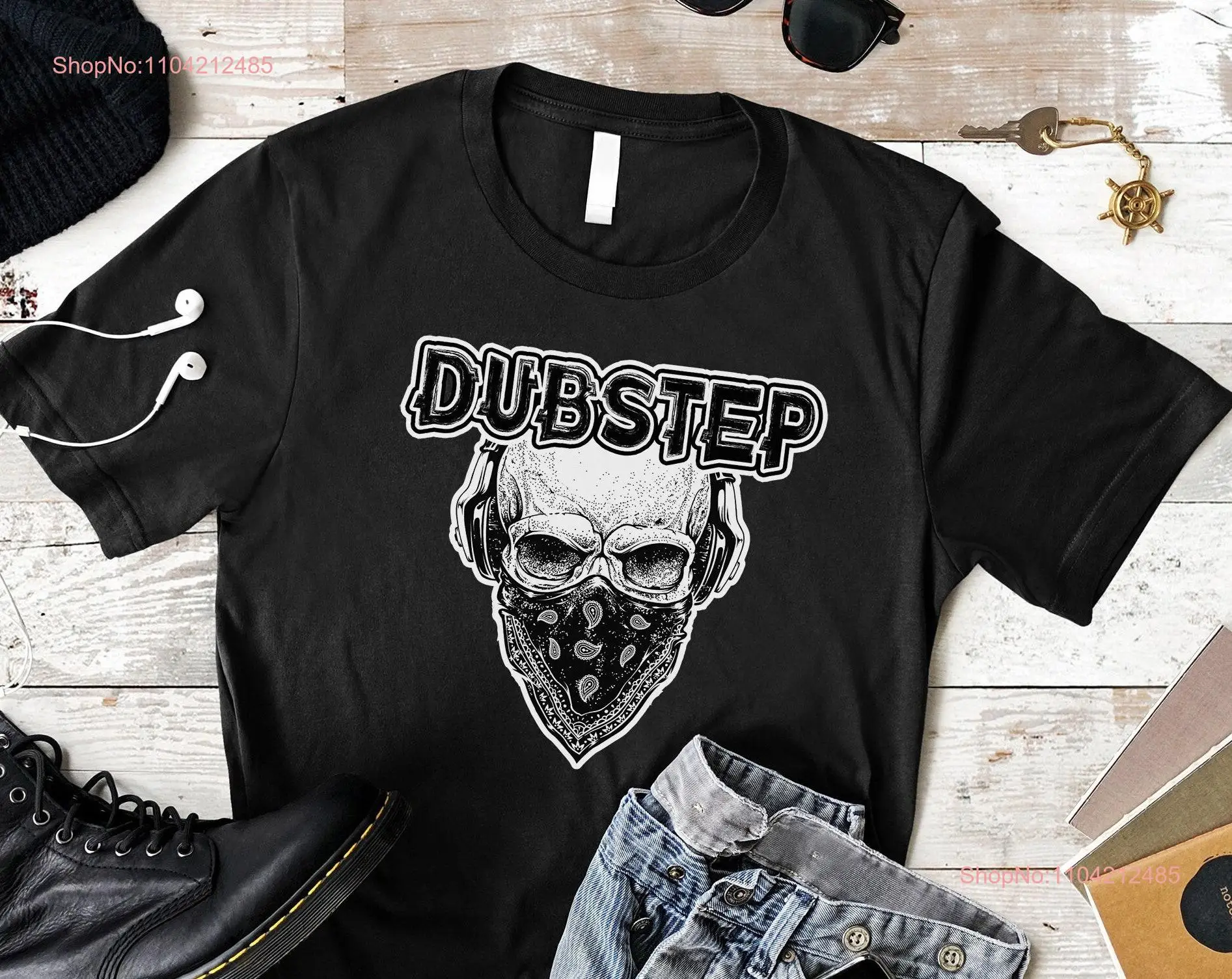 Dubstep T Shirt EDM DJ Electronic Music Lovers Wobble deep base Lover long or short sleeves