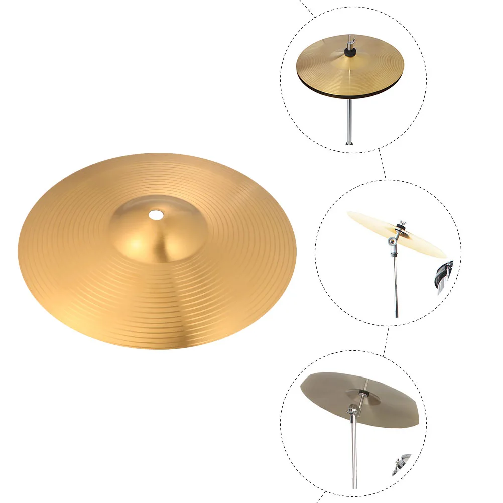 

Jazz Drum Cymbals Improve Kit Status Hihat Electronic Percussion Part for Drums Alloy Brass Instrument Parts and Accessories