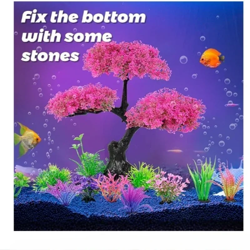 1set Aquarium Artificial Plastic Plants Decoration Goldfish Tank Betta Fish  Tank Plants Water Weeds Ornament Aquarium Decor - AliExpress 15