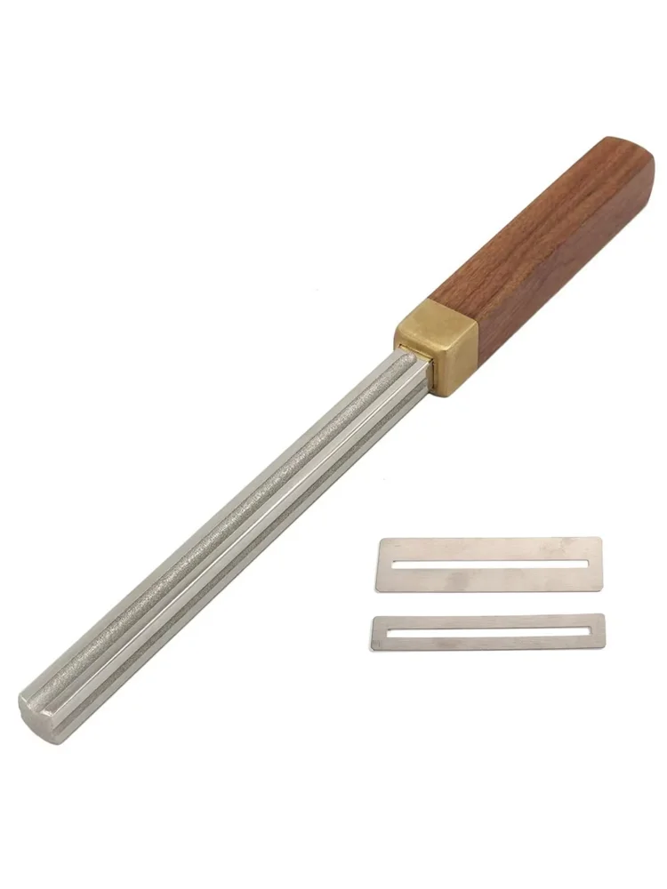 guitar fret file, extra narrow, medium and wide accessory, 4 edges with 2 pieces of fingerboard protector