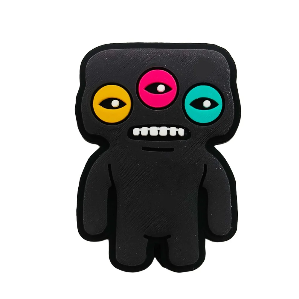 12/50 Stück Fuggler Monster Schuh Charms Cartoon Zähne Monster Schuhe Dekoration Zubehör Schnalle DIY Clogs Sandale Armband – Detail 16