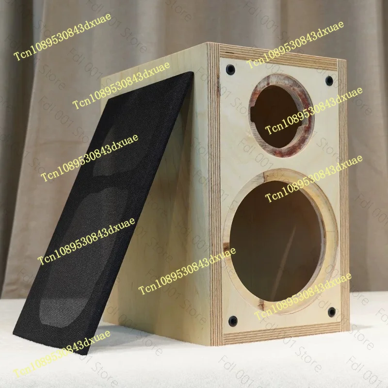 Custom Solid Wood Bookshelf Speaker 4 5 6.5  Inch Birch Plywood 2 Way HiFi DIY