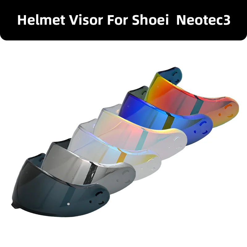 

Для SHOEI Neotec 3 CNS-3C шлем козырек линзы лобовое стекло солнцезащитный козырек сменный щит Casco аксессуары для мотоциклов Capacetes