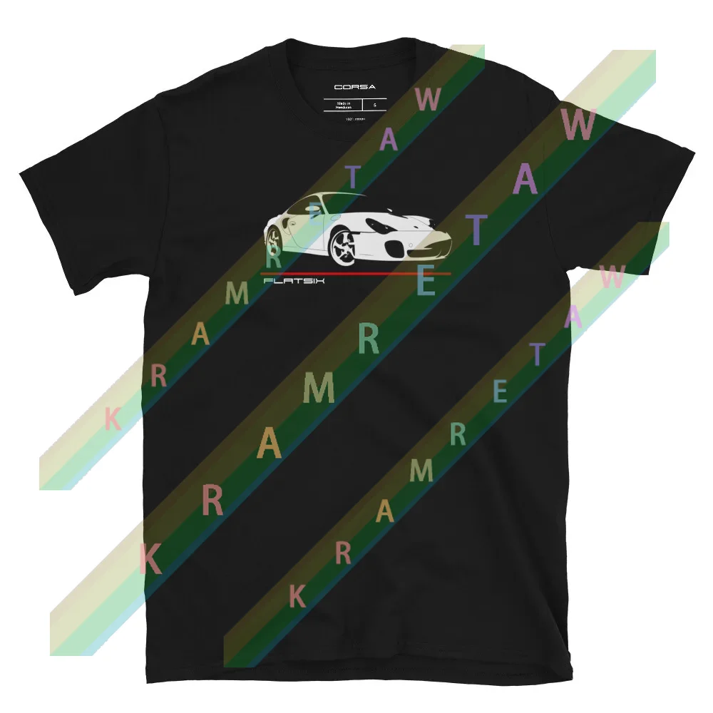 

2025 Men T Shirt Casual 996 Carrera Turbo 911 964 996 993 991 930 sports car T-shirt Graphic Summer Short Sleeves 100% Cotton