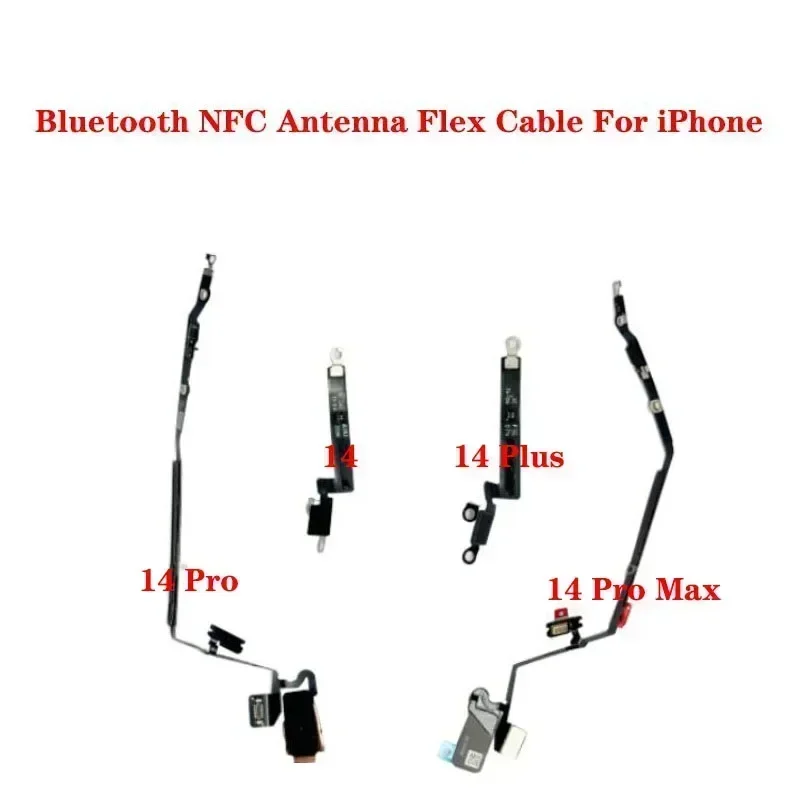 

5PCS Ori Bluetooth Flex Cable for IPhone 14 Plus Pro Max NFC Clip Signal Antenna Repair Parts