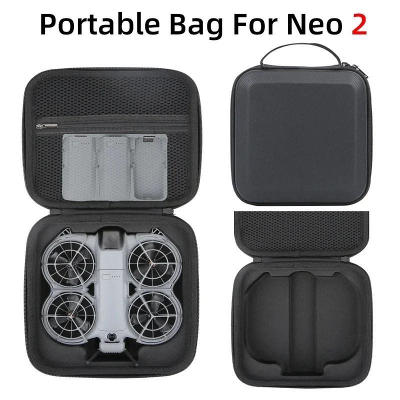 Carrying Case For DJI Neo2,Drone Hard Storage Case Portable Travel Case EVA Shockproof Protective Cover Organizer for Neo2 Drone