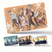 BEASTARS Various Anime Bank Credit Cards Bus Pass Stickers Cool Decoration Waterproof Stickers Collection Toys Gifts