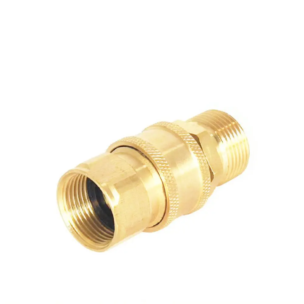 Premium Copper M22 Quick Connector For High Pressure Washer Hose Fitting Water Applicator Car Wash Maintenance Tool