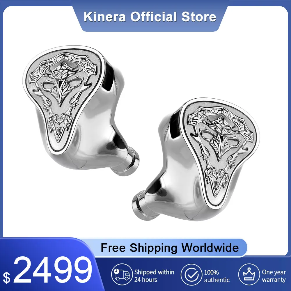 

Kinera ThorKing 1DD+6BA+4EST In Ear Earphone Monitor With Hybrid Drivers IEMs With 7N OCC Headphones Cable For Hifi Headset
