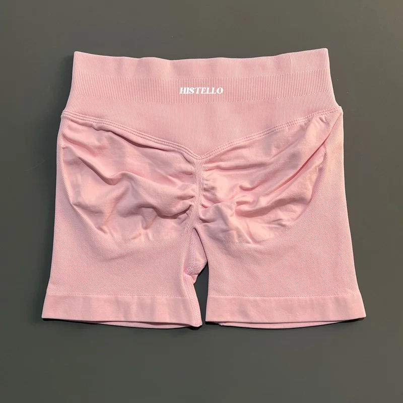 HISTELLO Impact Shorts Df Substitute High Waist Damen Yoga Workout Shorts Nahtlose Leggings Stretch Fitness Gym Laufshorts – Detail 26