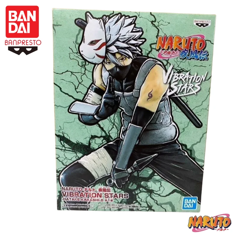 

Spot SaleIn Stock Bandai Banpresto Original Naruto Vibration Stars Hatake Kakashi Vol 2 Mol Doll Brand New Boxed Action Figure F
