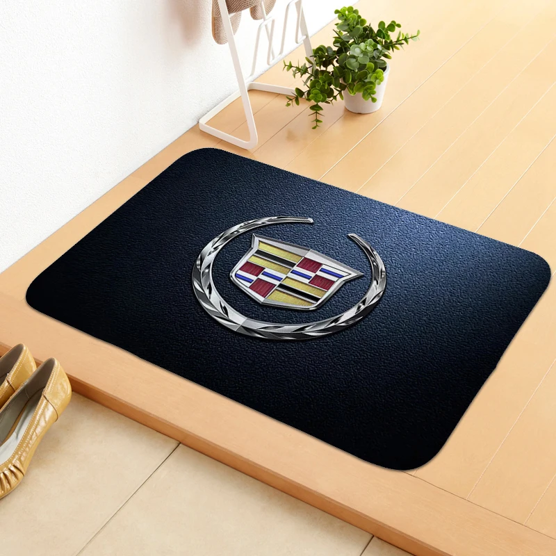 Bathroom Foot Mat C-Cadillacs Carpet Entrance of House Living Room Bedroom Rug Entrance Door Doormat Modern Home Decoration