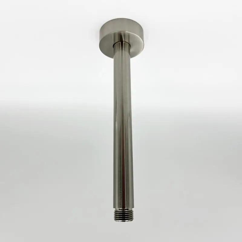 

Ceiling Mounted Shower Arm with Flange, Universal Connection for Fixed Rain Shower Head, 304 Stainless Steel, Bathroom