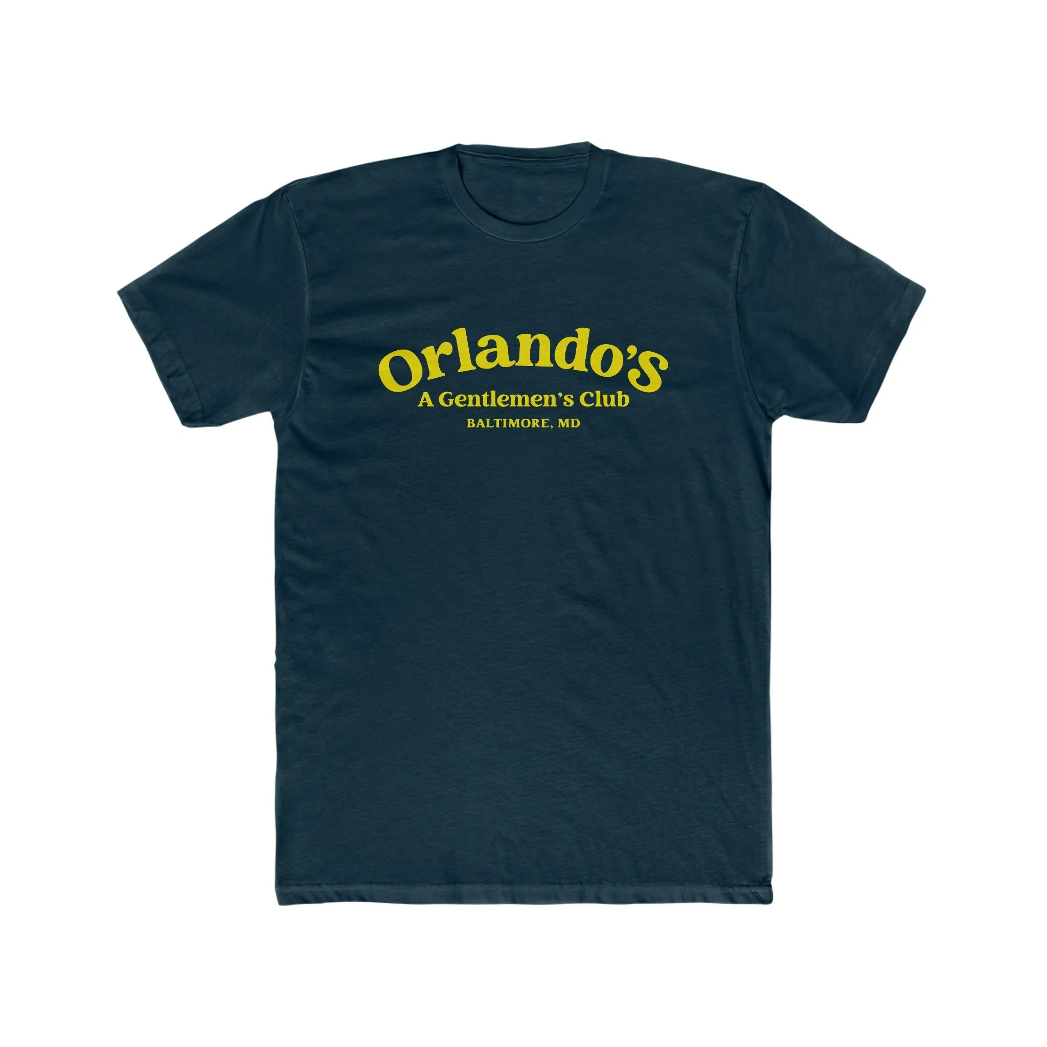 Orlando's Gentlemens Club T Shirt Bella Canvas Jersey Cotton